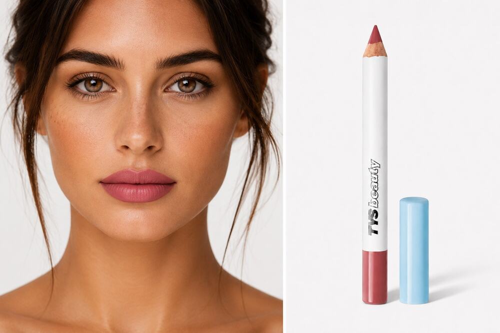 TYS Beauty Lip Crayon Hyaluronic Liner – Bronzy Brown | New in Box